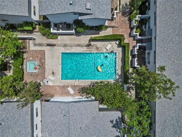 18555 Collins St Unit C30, Tarzana, CA 91356 - bird's eye view