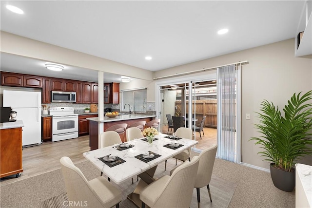 4690 Larwin Ave, Cypress, CA 90630 - dining space featuring recessed lighting