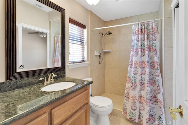6643 Avenal St, Phelan, CA 92371 - bathroom featuring vanity and a tile shower