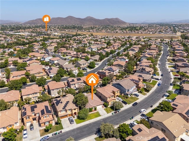 30355 Lamplighter Ln, Menifee, CA 92584 - aerial view of property and surrounding area with a mountainous background and nearby suburban area