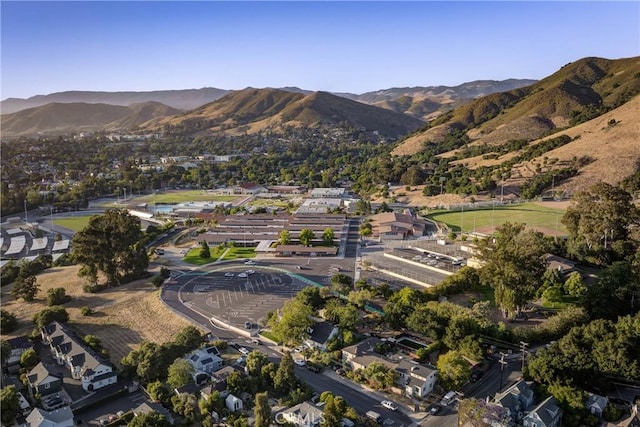 1910 Fixlini St, San Luis Obispo, CA 93401 - aerial overview of property's location featuring nearby suburban area