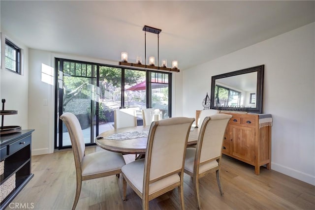 1910 Fixlini St, San Luis Obispo, CA 93401 - dining area featuring light wood-style flooring and healthy amount of natural light