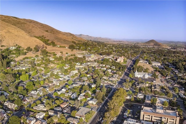 1910 Fixlini St, San Luis Obispo, CA 93401 - aerial overview of property's location featuring nearby suburban area