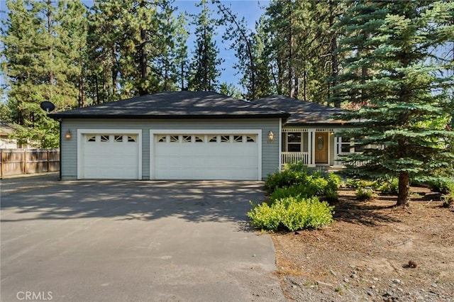 438 Watson Rd, Chester, CA 96020 - view of front facade featuring driveway and a garage
