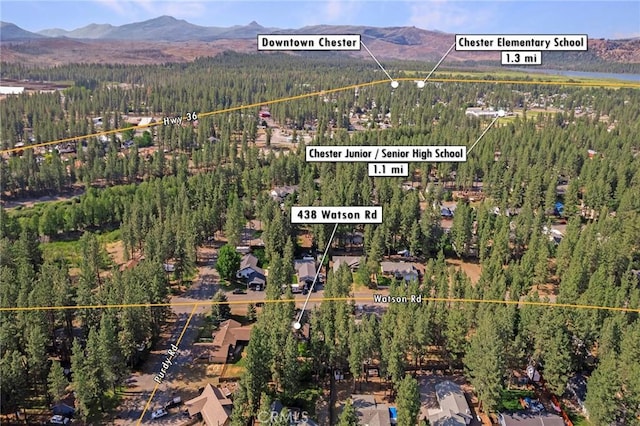 438 Watson Rd, Chester, CA 96020 - map / location with property boundaries highlighted