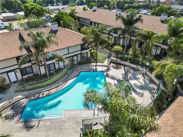 15230 Roxford St Unit 61, Sylmar, CA 91342 - community pool with a residential view