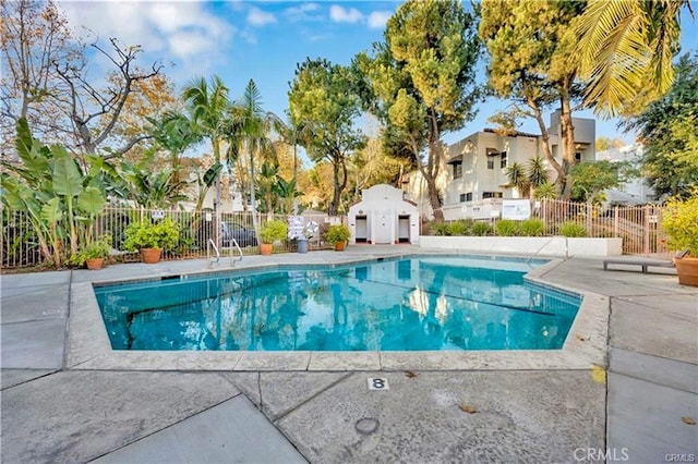 12411 Osborne St Unit 114, Pacoima, CA 91331 - community pool featuring a patio