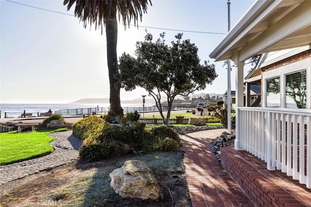 1780 Ocean Blvd, Pismo Beach, CA 93449 - view of yard featuring a water view