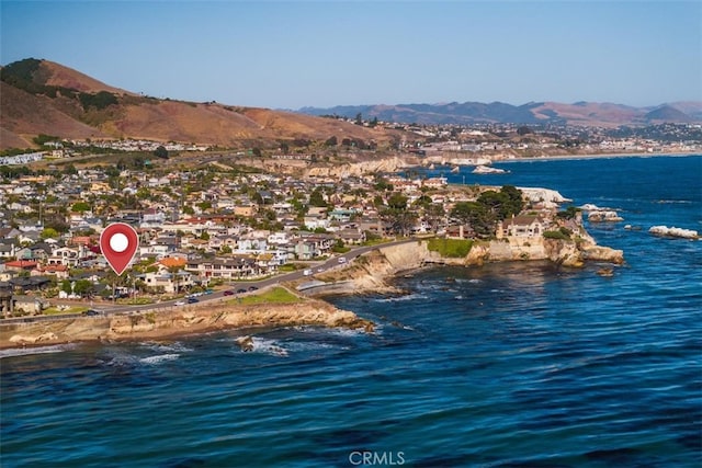 1780 Ocean Blvd, Pismo Beach, CA 93449 - water view featuring a mountain backdrop