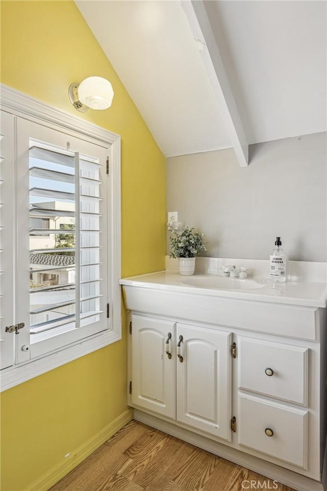 1780 Ocean Blvd, Pismo Beach, CA 93449 - bathroom featuring wood finished floors and vanity