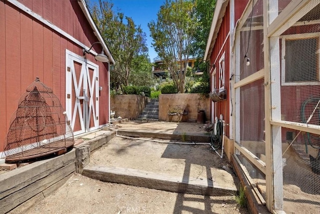 79 Dapplegray Ln, Rolling Hills Estates, CA 90274 - view of patio featuring entry steps