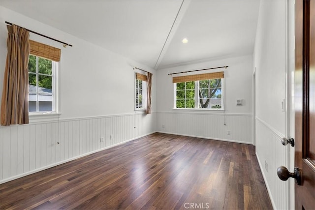 79 Dapplegray Ln, Rolling Hills Estates, CA 90274 - unfurnished room with plenty of natural light, wood finished floors, and a wainscoted wall