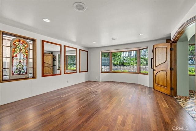 79 Dapplegray Ln, Rolling Hills Estates, CA 90274 - spare room with wood finished floors, healthy amount of natural light, and recessed lighting