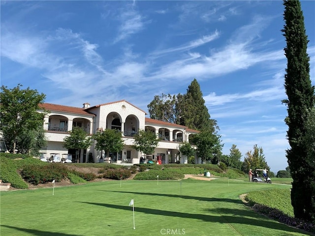 2358 Via Mariposa E Unit B, Laguna Woods, CA 92637 - view of home's community featuring a putting green