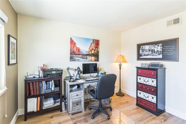 27201 Via Aurora, Mission Viejo, CA 92691 - home office with wood finished floors and baseboards