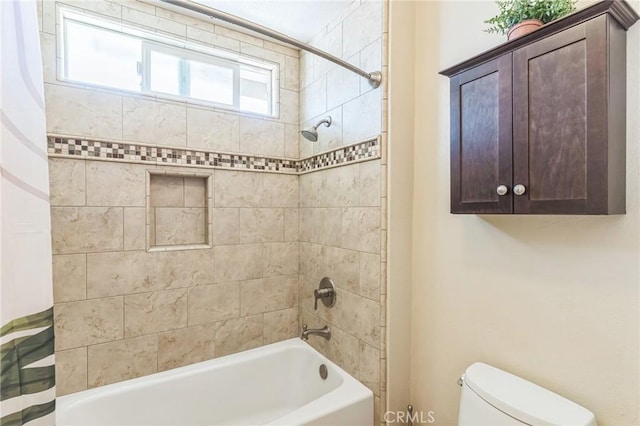 27201 Via Aurora, Mission Viejo, CA 92691 - bathroom with shower / bath combo with shower curtain and toilet
