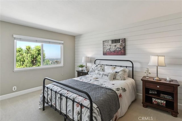 27201 Via Aurora, Mission Viejo, CA 92691 - carpeted bedroom featuring baseboards and wooden walls