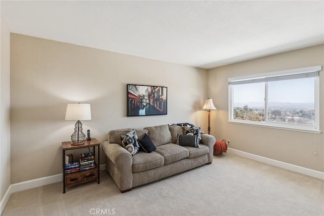 27201 Via Aurora, Mission Viejo, CA 92691 - carpeted living area featuring baseboards