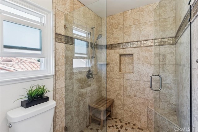 27201 Via Aurora, Mission Viejo, CA 92691 - full bath featuring toilet and a stall shower