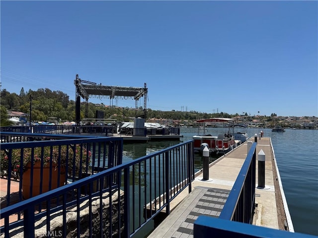 27201 Via Aurora, Mission Viejo, CA 92691 - dock area featuring a water view