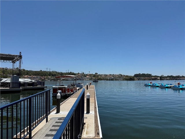 27201 Via Aurora, Mission Viejo, CA 92691 - dock area featuring a water view