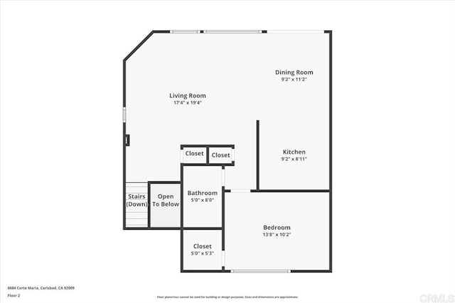 6684 Corte Maria, Carlsbad, CA 92009 - view of floor plan / room layout
