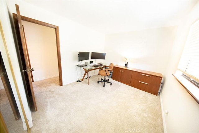 13685 Hidden Valley Rd, Victorville, CA 92395 - office featuring light carpet