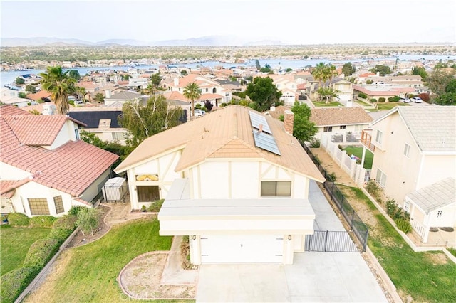 13685 Hidden Valley Rd, Victorville, CA 92395 - aerial perspective of suburban area with a mountain backdrop
