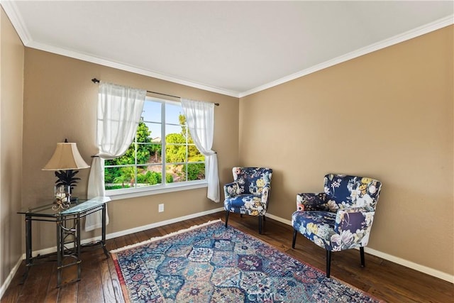 24236 Via, San Clemente, Mission Viejo, CA 92692 - living area with wood-type flooring and crown molding
