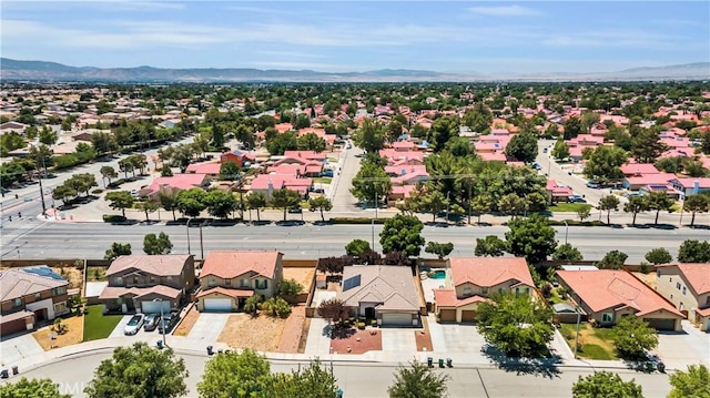 43627 Rialto Dr, Lancaster, CA 93535 - aerial perspective of suburban area with mountains