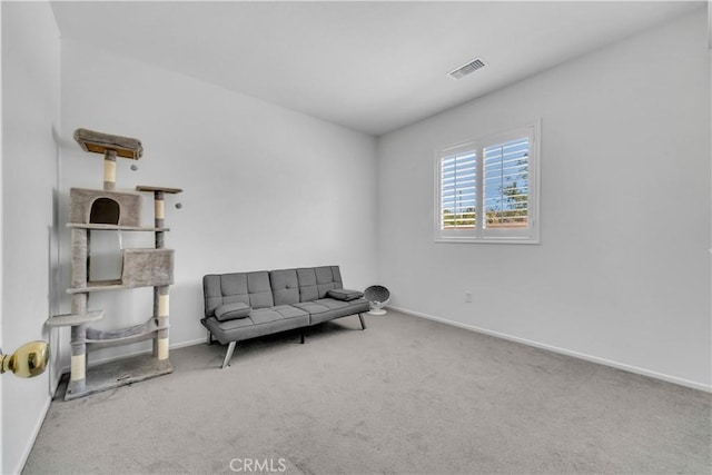 43627 Rialto Dr, Lancaster, CA 93535 - living area with carpet flooring and baseboards