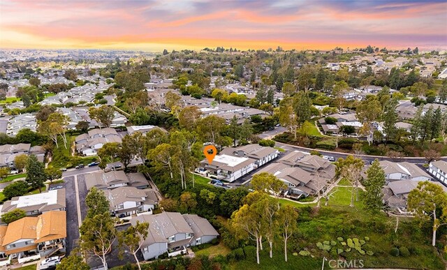 6567 Woodburn Ln Unit 7, Yorba Linda, CA 92886 - aerial overview of property's location with nearby suburban area