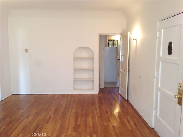 1237 S 3rd St, Alhambra, CA 91801 - empty room with built in features and wood finished floors