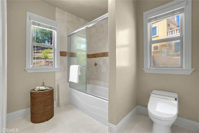 15841 Aurora Crest Dr, Whittier, CA 90605 - full bath with toilet and combined bath / shower with glass door