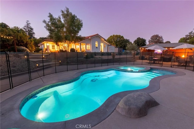 395 Mesa Rd, Nipomo, CA 93444 - view of pool with a patio and a pool with connected hot tub
