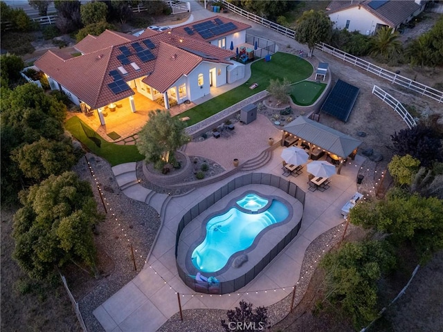 395 Mesa Rd, Nipomo, CA 93444 - view of subject property with a pool area