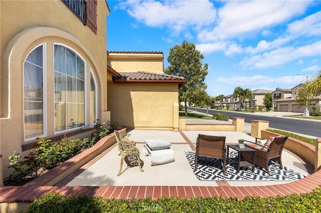 23665 Ridgecrest Ct, Diamond Bar, CA 91765 - view of patio with a residential view