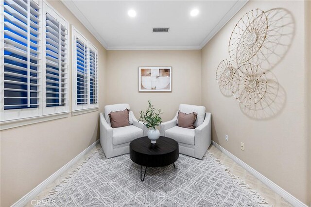 23665 Ridgecrest Ct, Diamond Bar, CA 91765 - living area with crown molding and recessed lighting