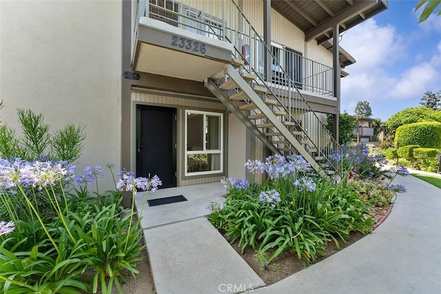 23326 Sesame St Unit E, Torrance, CA 90502 - view of exterior entry with stucco siding