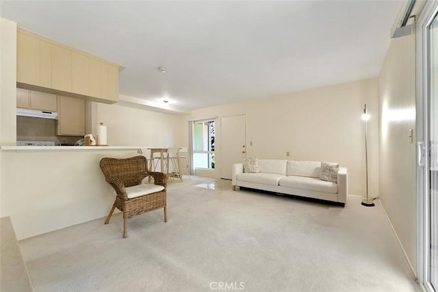 23326 Sesame St Unit E, Torrance, CA 90502 - living area with light colored carpet