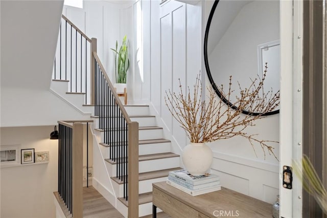1722 Harper Ave, Redondo Beach, CA 90278 - stairs featuring wood finished floors