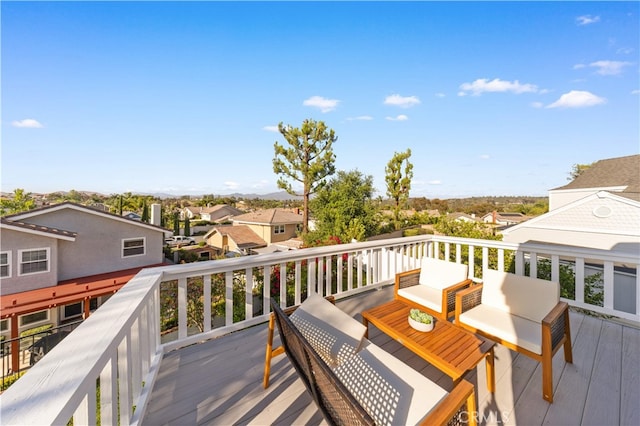 25885 Astor Way, Lake Forest, CA 92630 - wooden terrace with a residential view