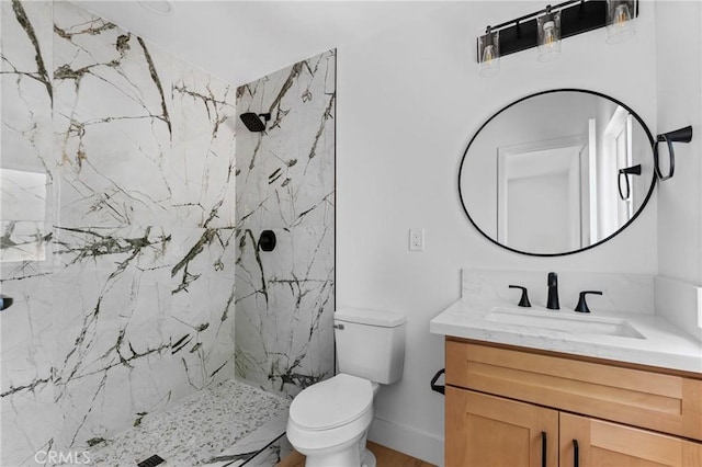 151 Barret Rd, Riverside, CA 92507 - full bathroom featuring vanity and a marble finish shower