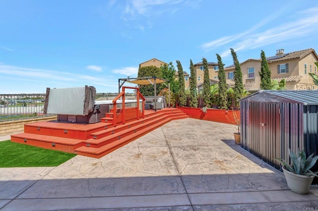 1349 Pyramid Peak St, Chula Vista, CA 91913 - view of playground with a patio and a wooden deck