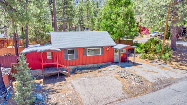 1815 Thrush Rd, Wrightwood, CA 92397 - view of rustic home