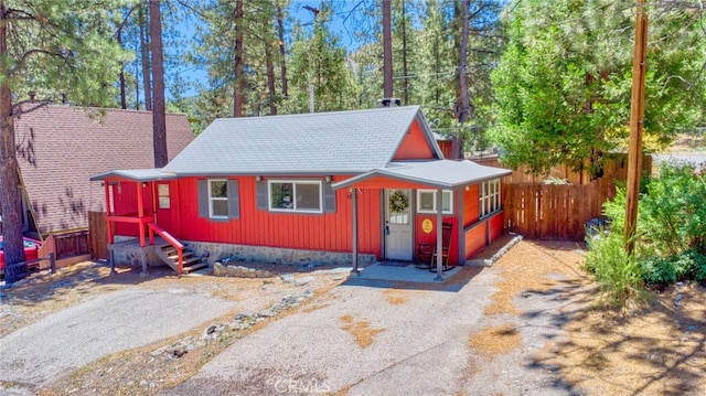 1815 Thrush Rd, Wrightwood, CA 92397 - view of rustic home