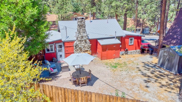 1815 Thrush Rd, Wrightwood, CA 92397 - view from above of property