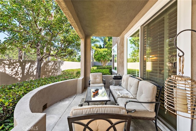29 Baycrest Ct Unit 16, Newport Beach, CA 92660 - view of patio with an outdoor hangout area