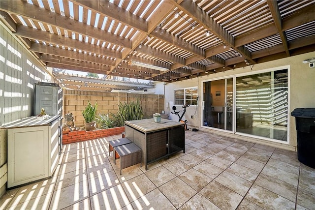 16011 Sugarpine Ln, Cerritos, CA 90703 - view of patio featuring outdoor dining space