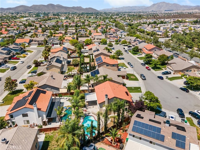 31257 Casera Ct, Menifee, CA 92584 - aerial perspective of suburban area featuring a mountainous background